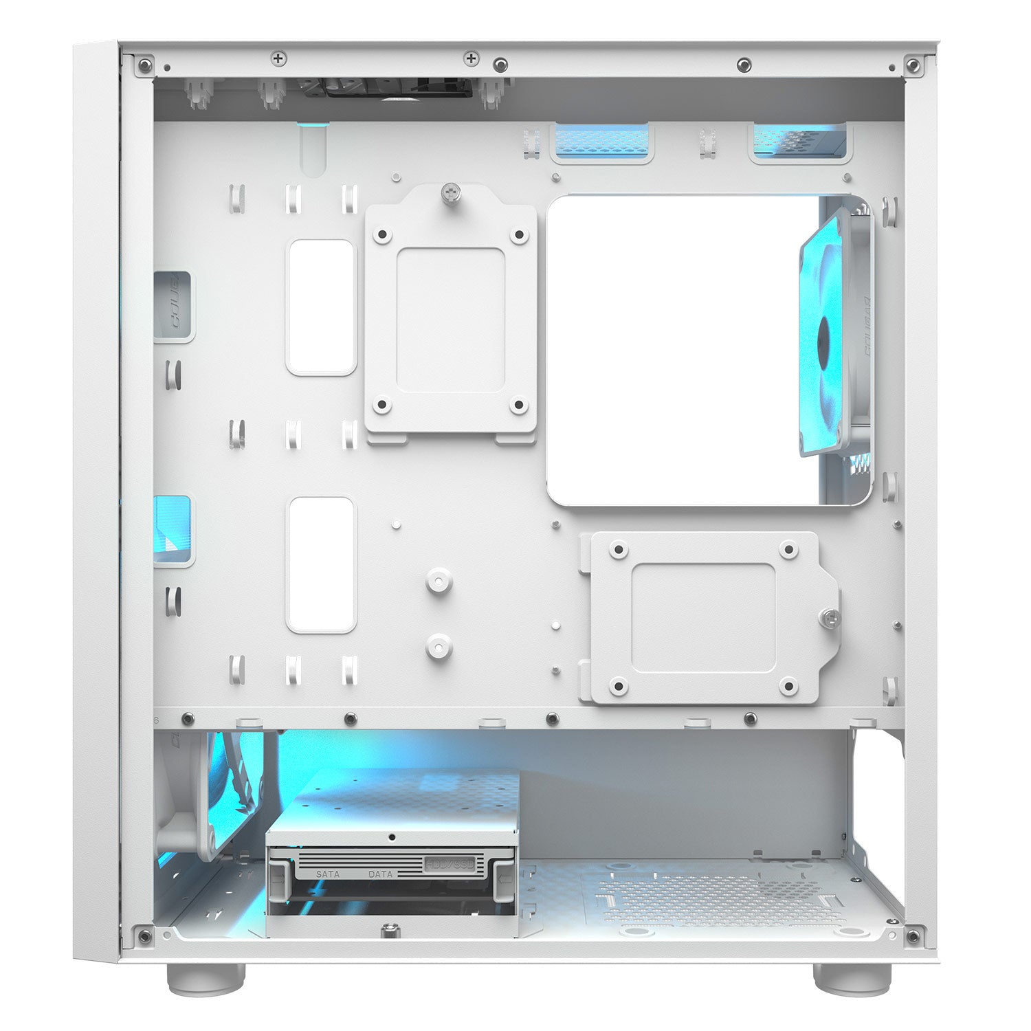 Uniface Mini RGB Blanc - Boîtier PC