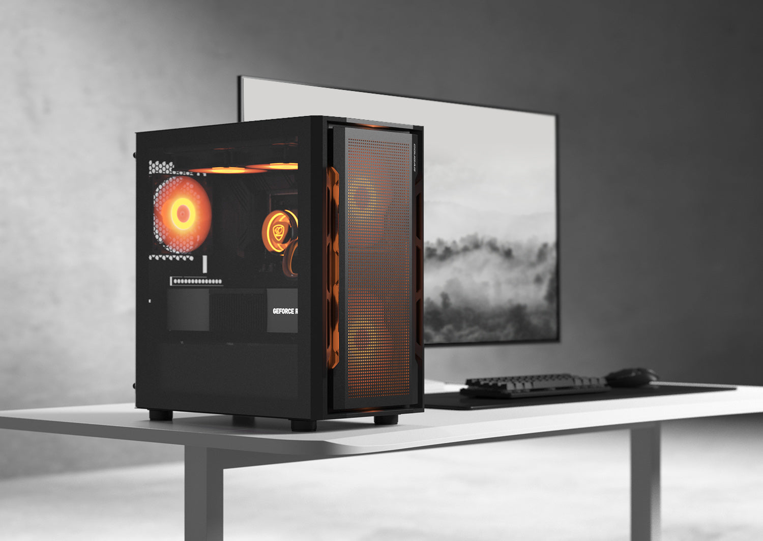 Boîtier PC Uniface Mini RGB