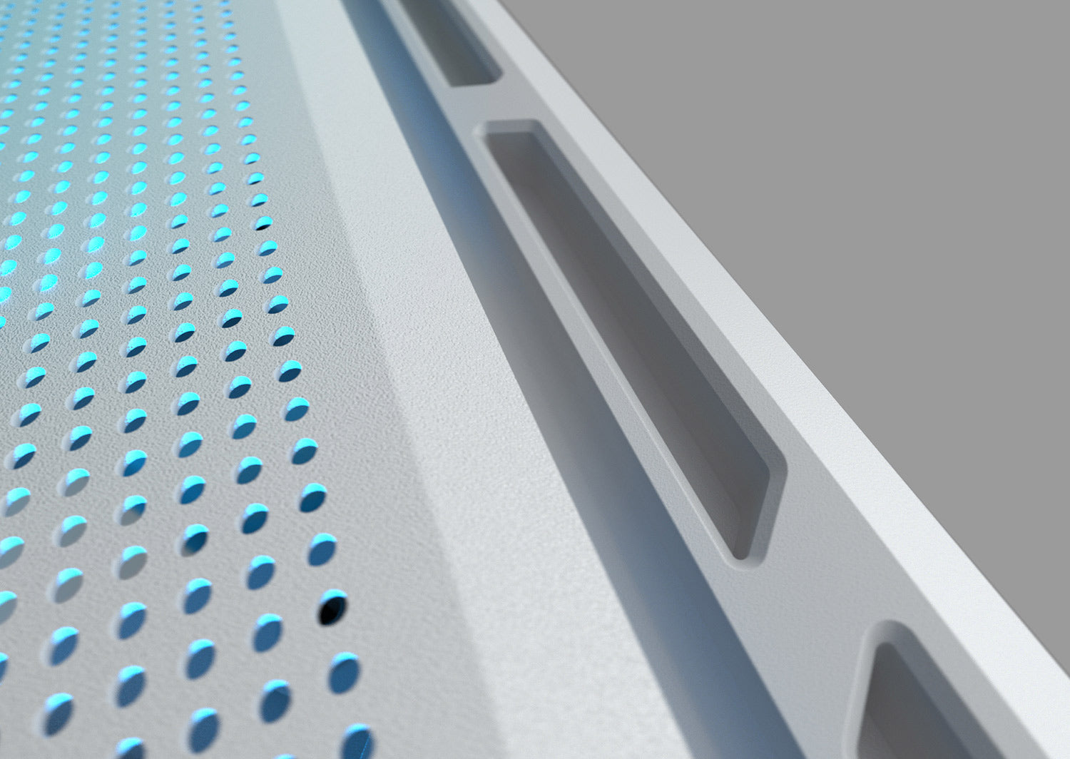 Uniface Mini RGB Blanc - Boîtier PC