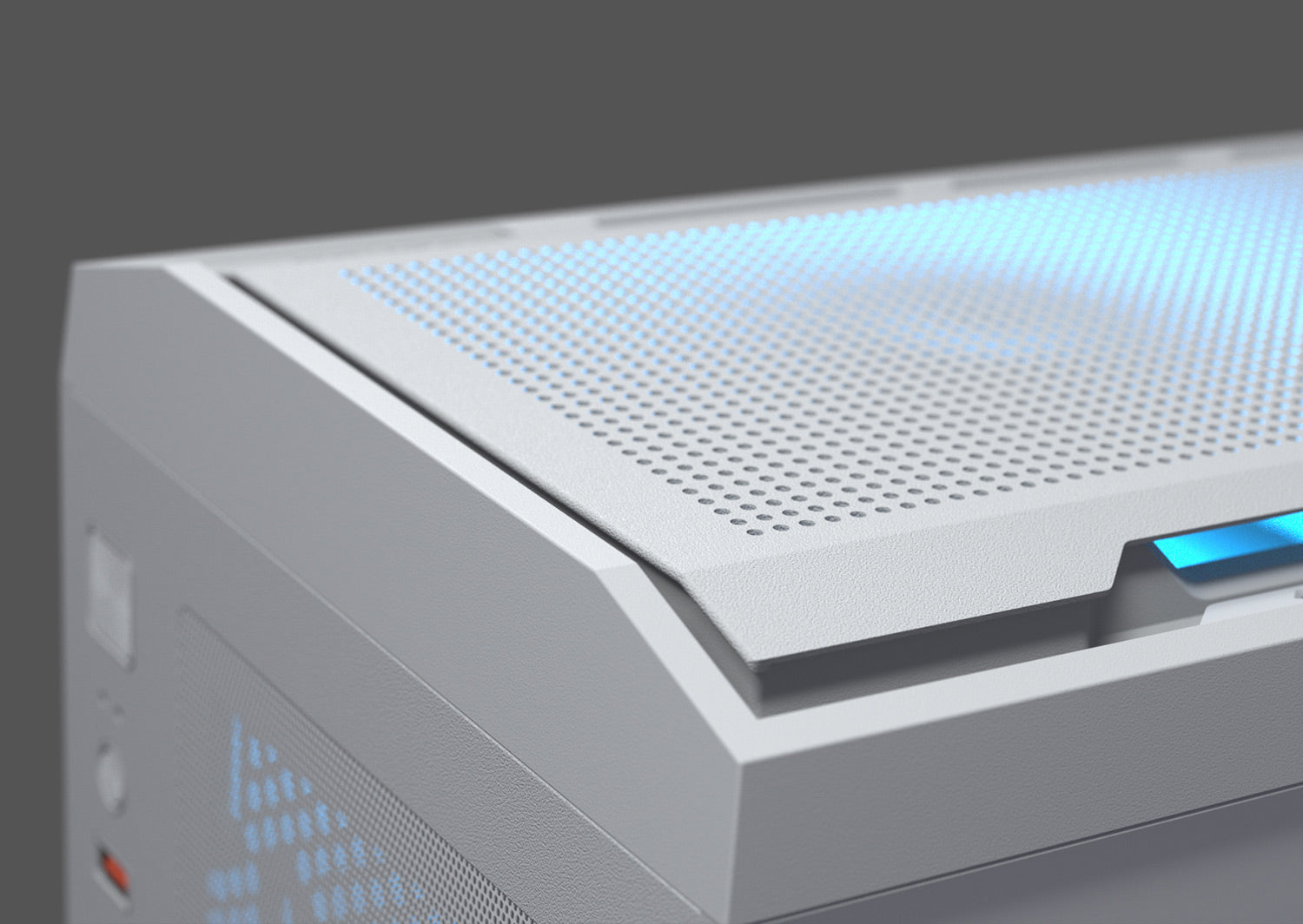 Uniface Mini RGB Blanc - Boîtier PC