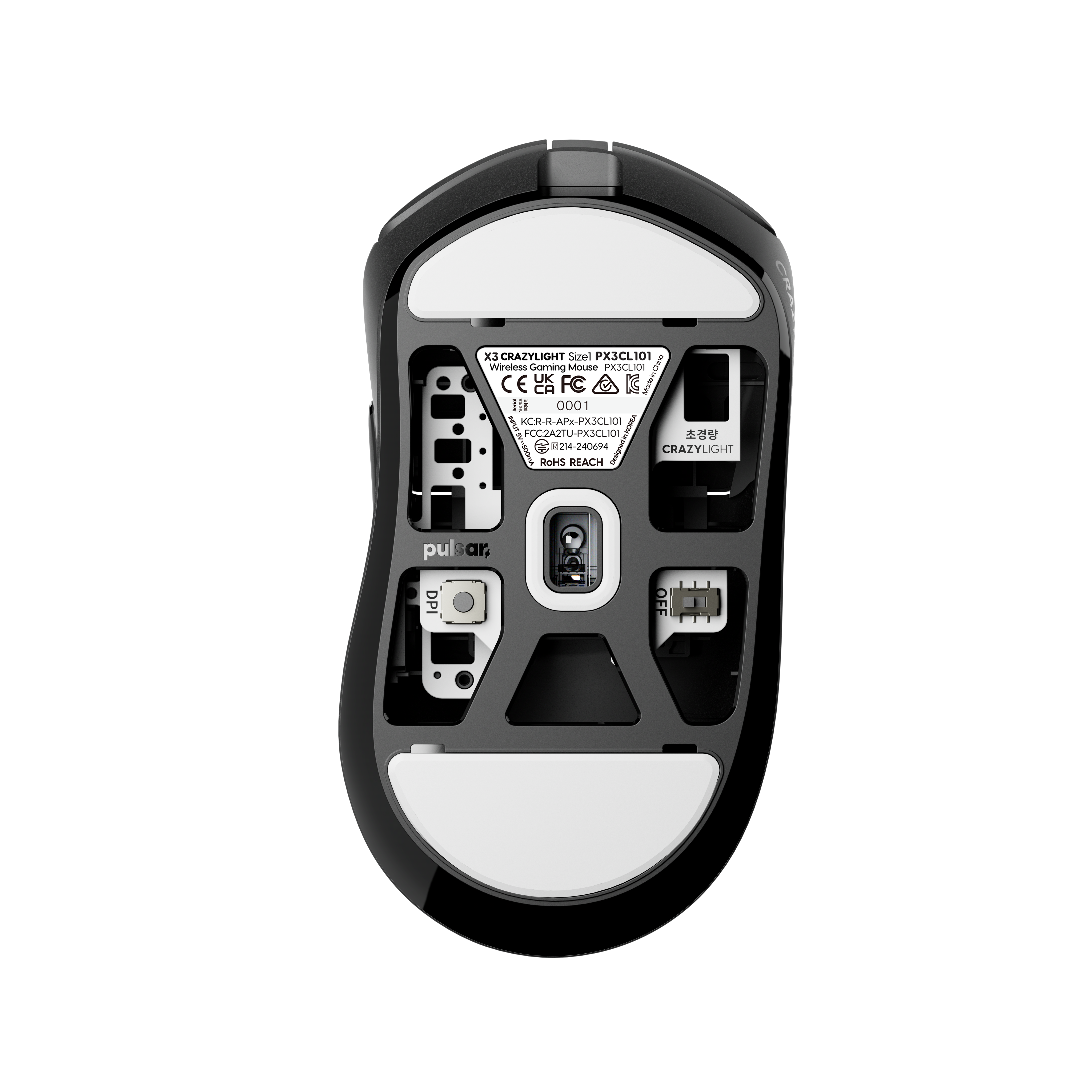 X3 CrazyLight LHD - Jet Black