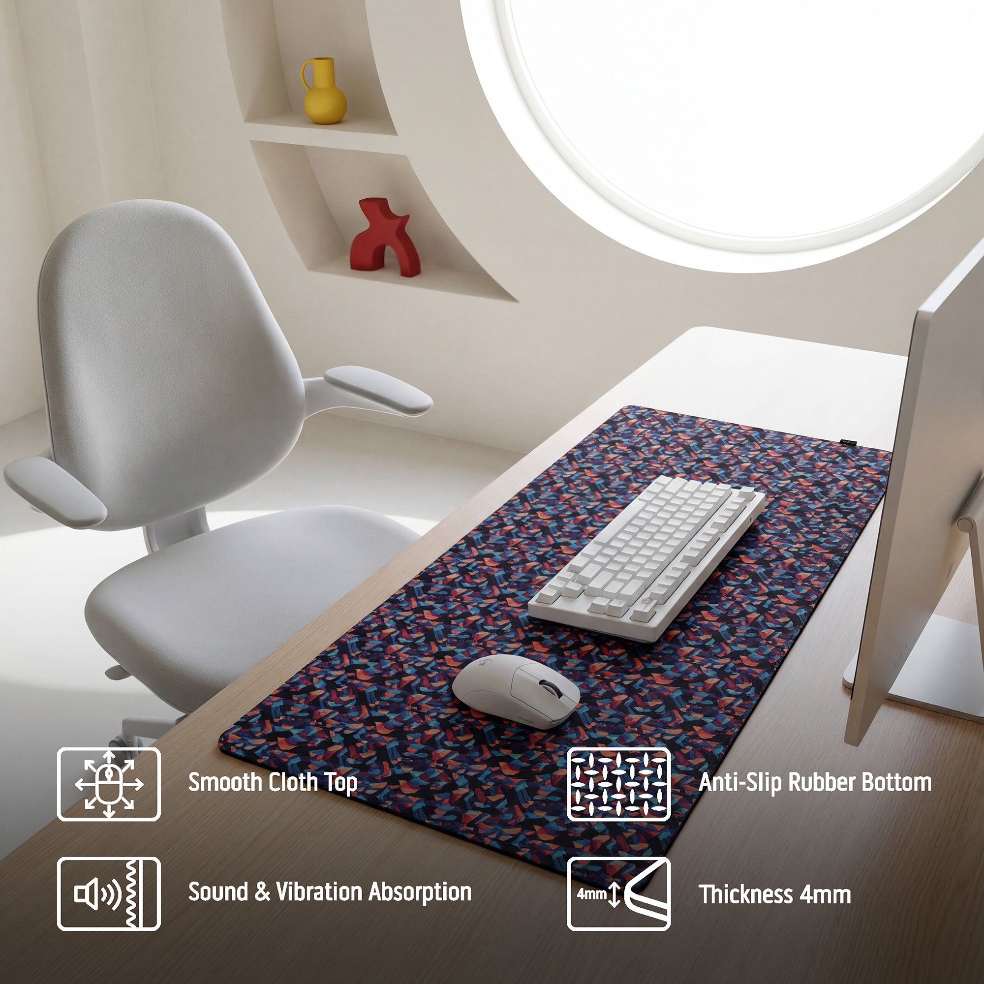 Cloth Deskpad - Labyrinth - Chromatic