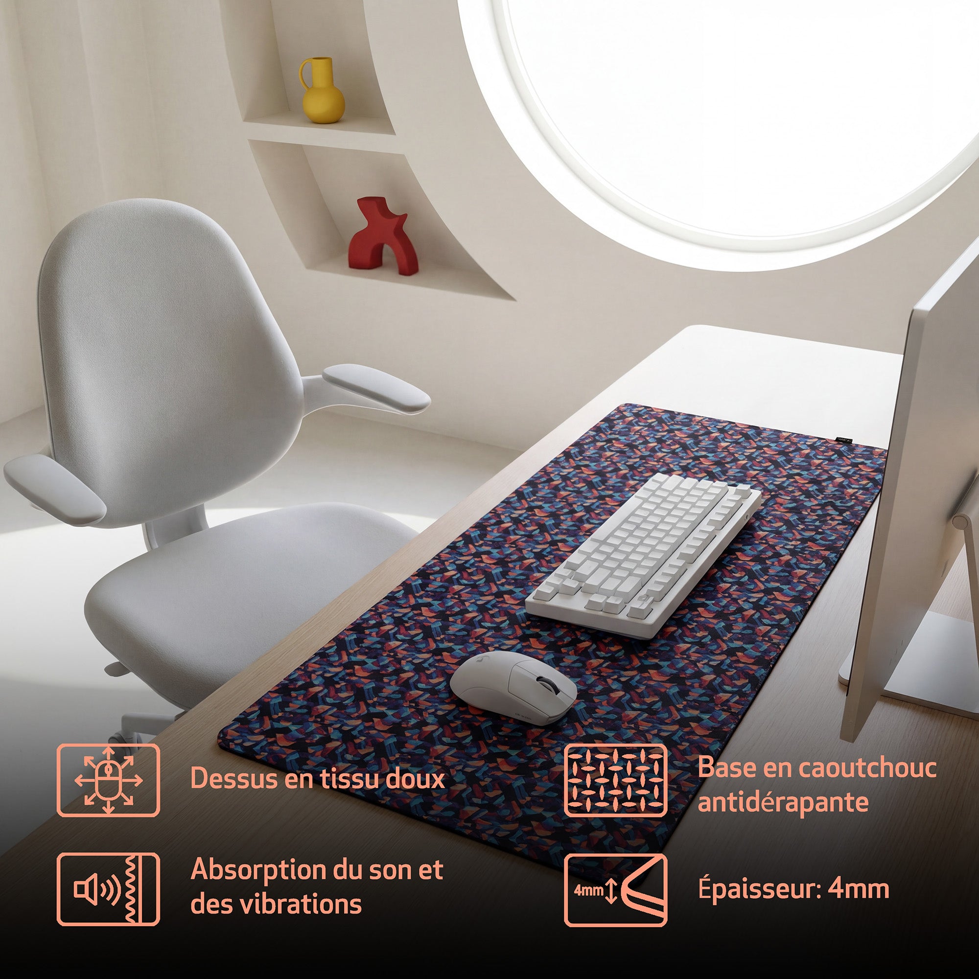 Cloth Deskpad - Labyrinth - Chromatic