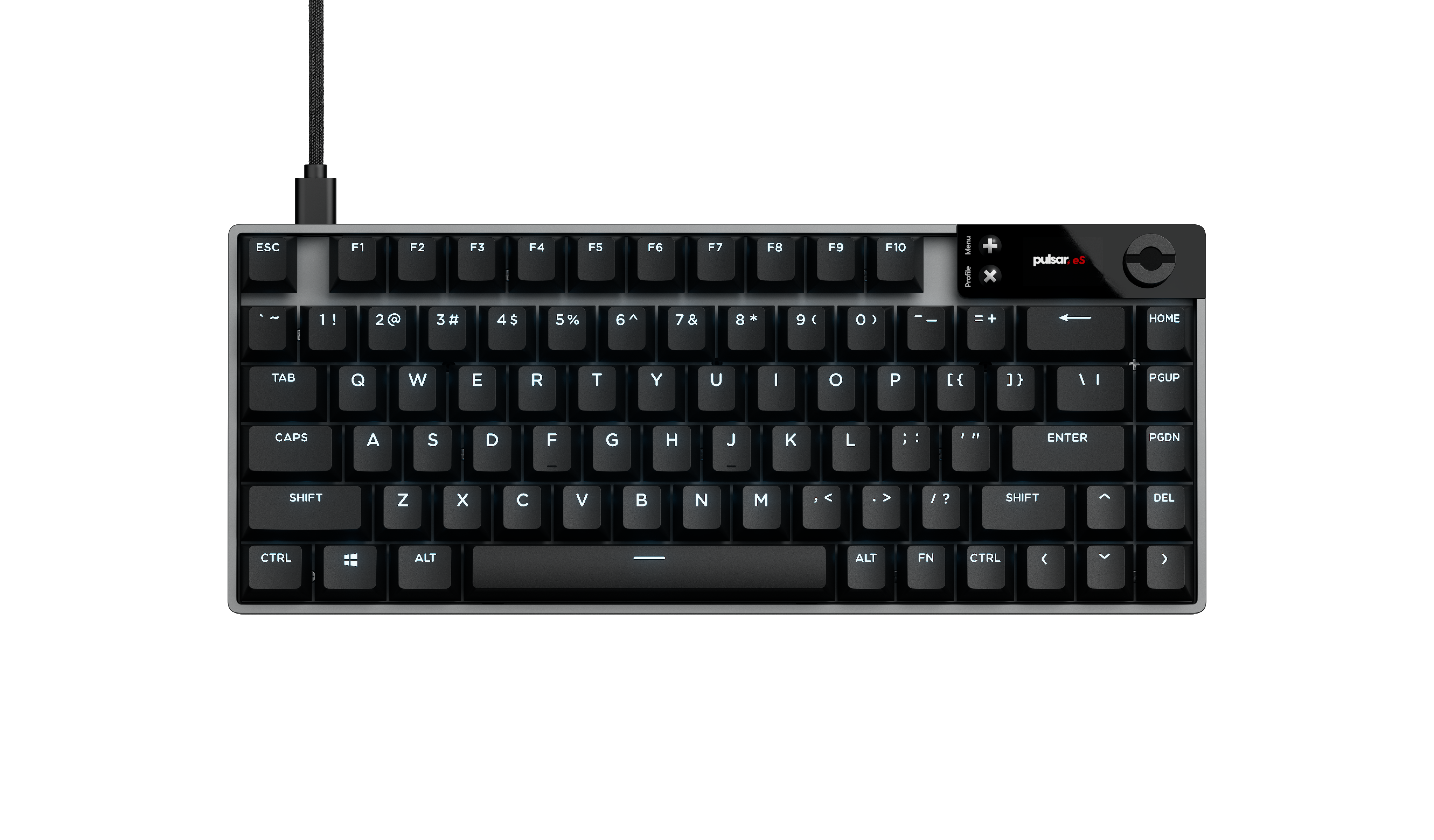 eS HE 70 - Hall Effect Keyboard - Black