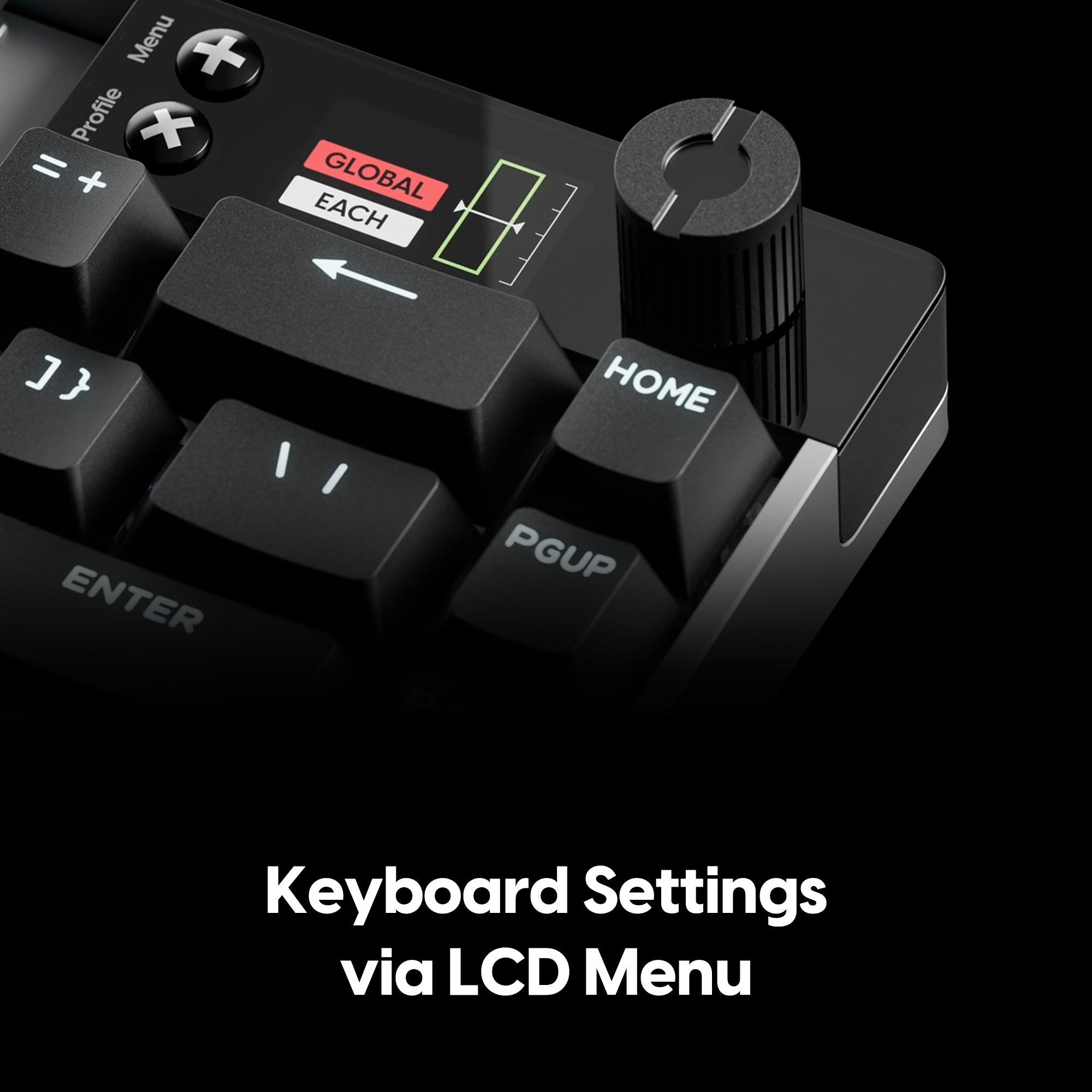 eS HE 70 - Hall Effect Keyboard - Black