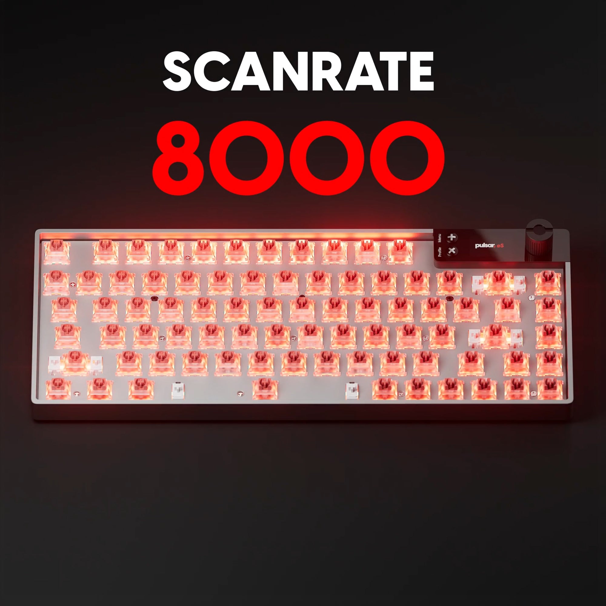 eS HE 70 - Hall Effect Keyboard - Black