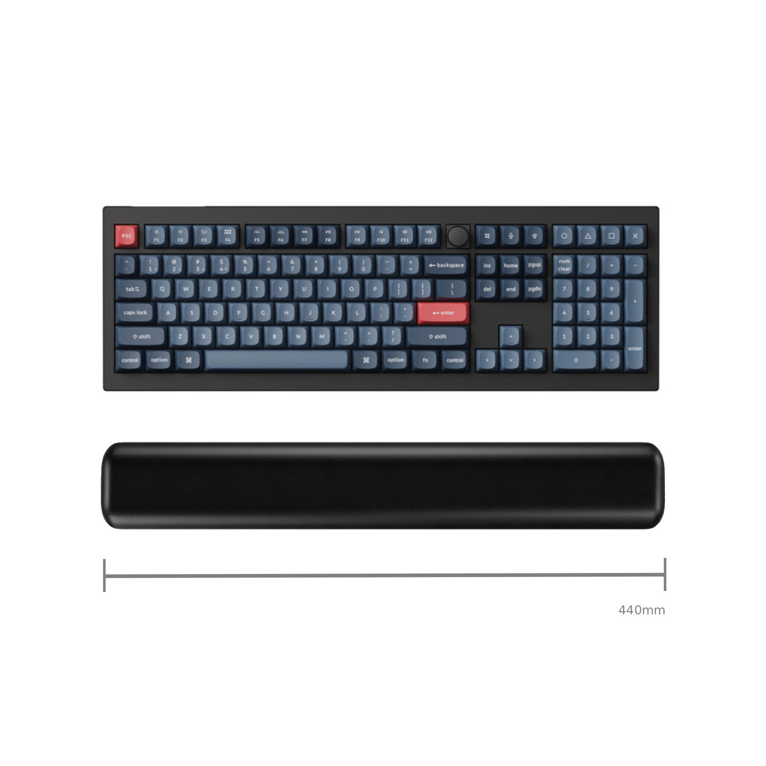 Comfort Gel Wrist Rest - PU Leather - Full-Size