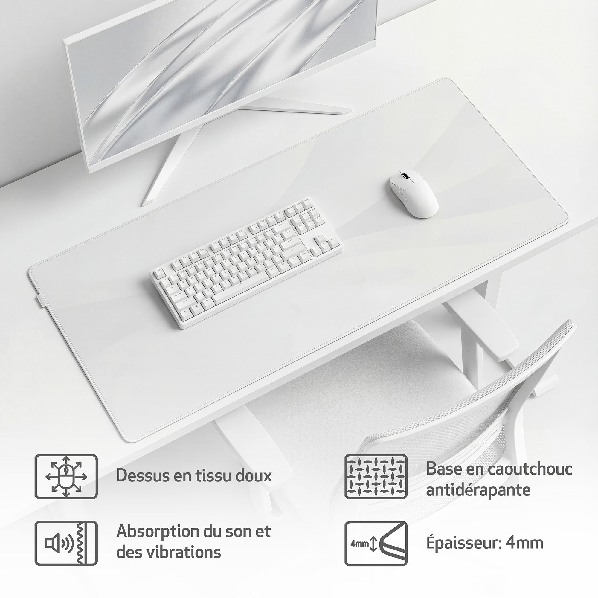 Cloth Deskpad - Dissipate - Haze
