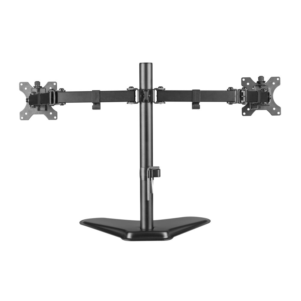 Double Joint Monitor Arm for 2 Monitors 13-32'' with base