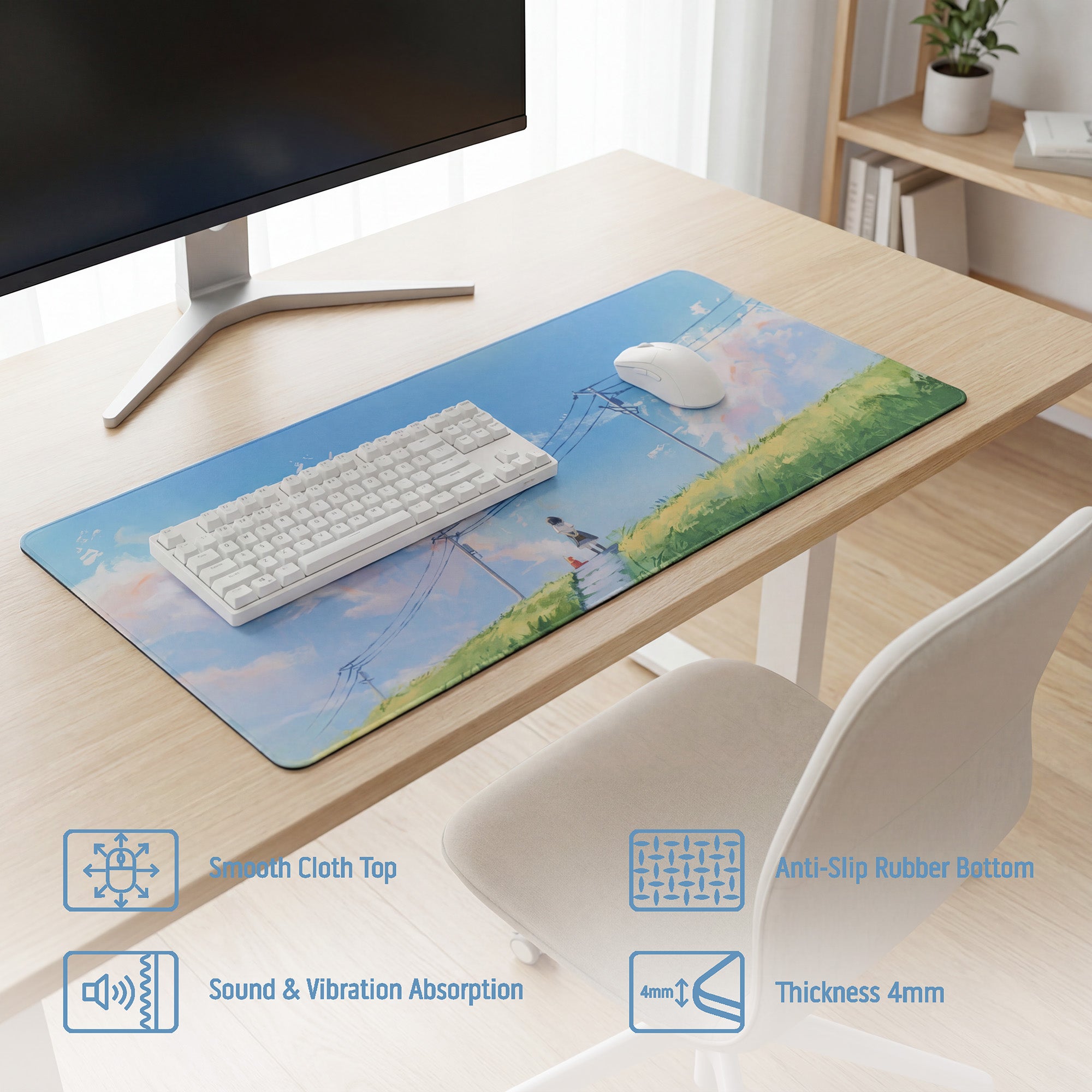 Cloth Deskpad - Lost in Thought