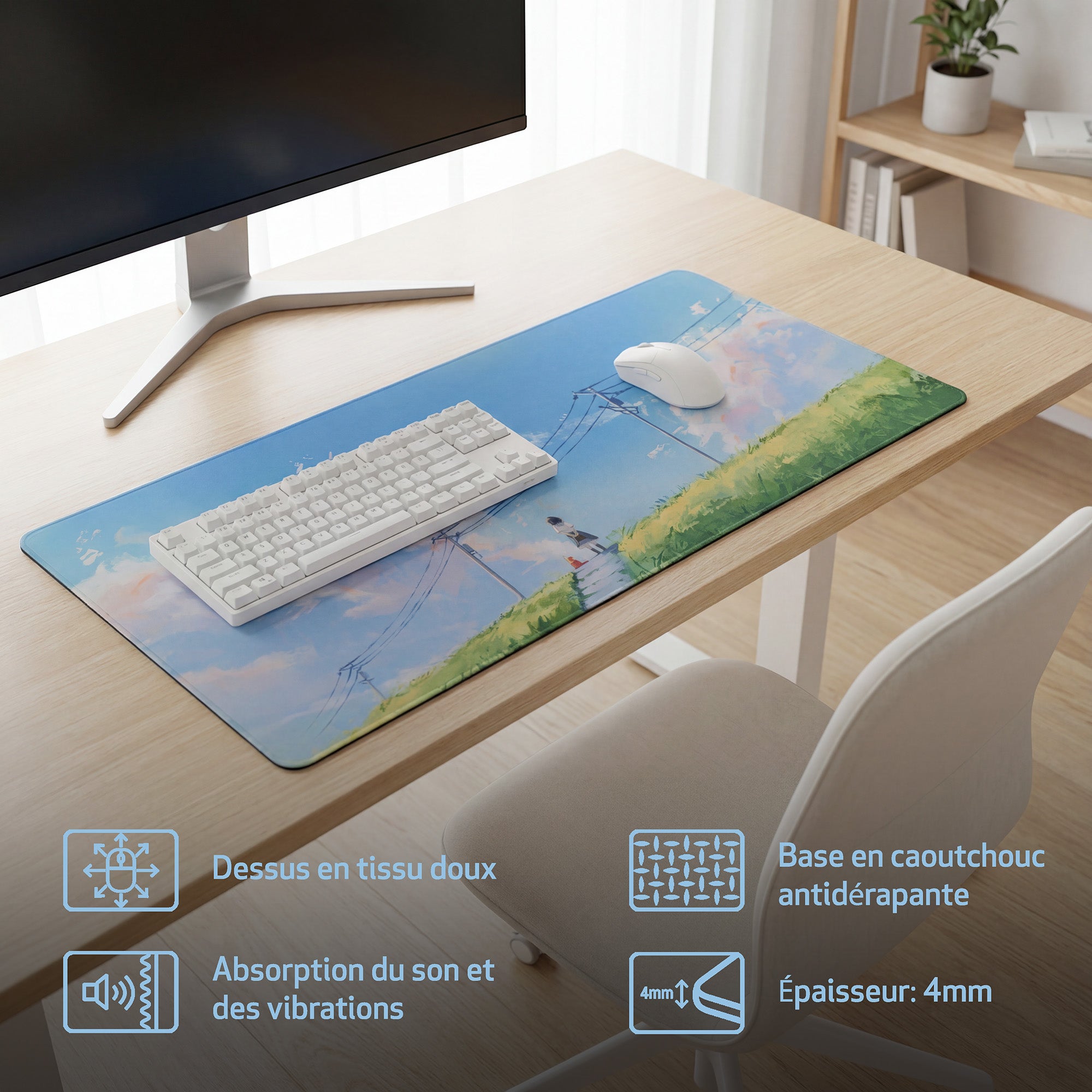 Cloth Deskpad - Lost in Thought