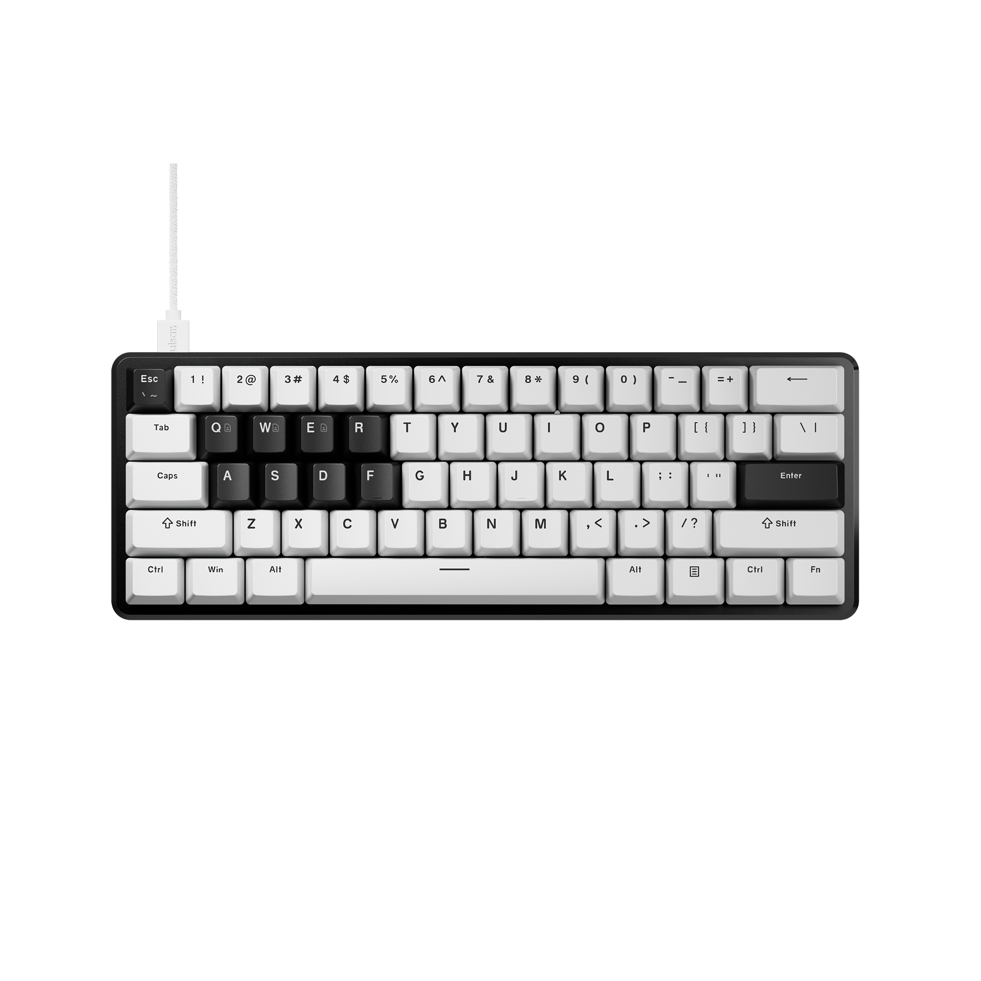 PCMK 3 HE 60 - Hall Effect Keyboard - White