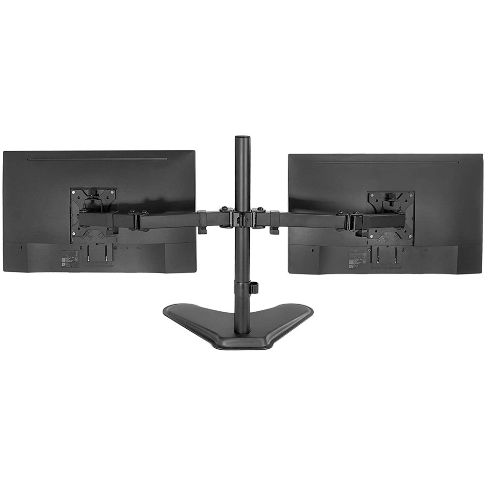 Double Joint Monitor Arm for 2 Monitors 13-32'' with base