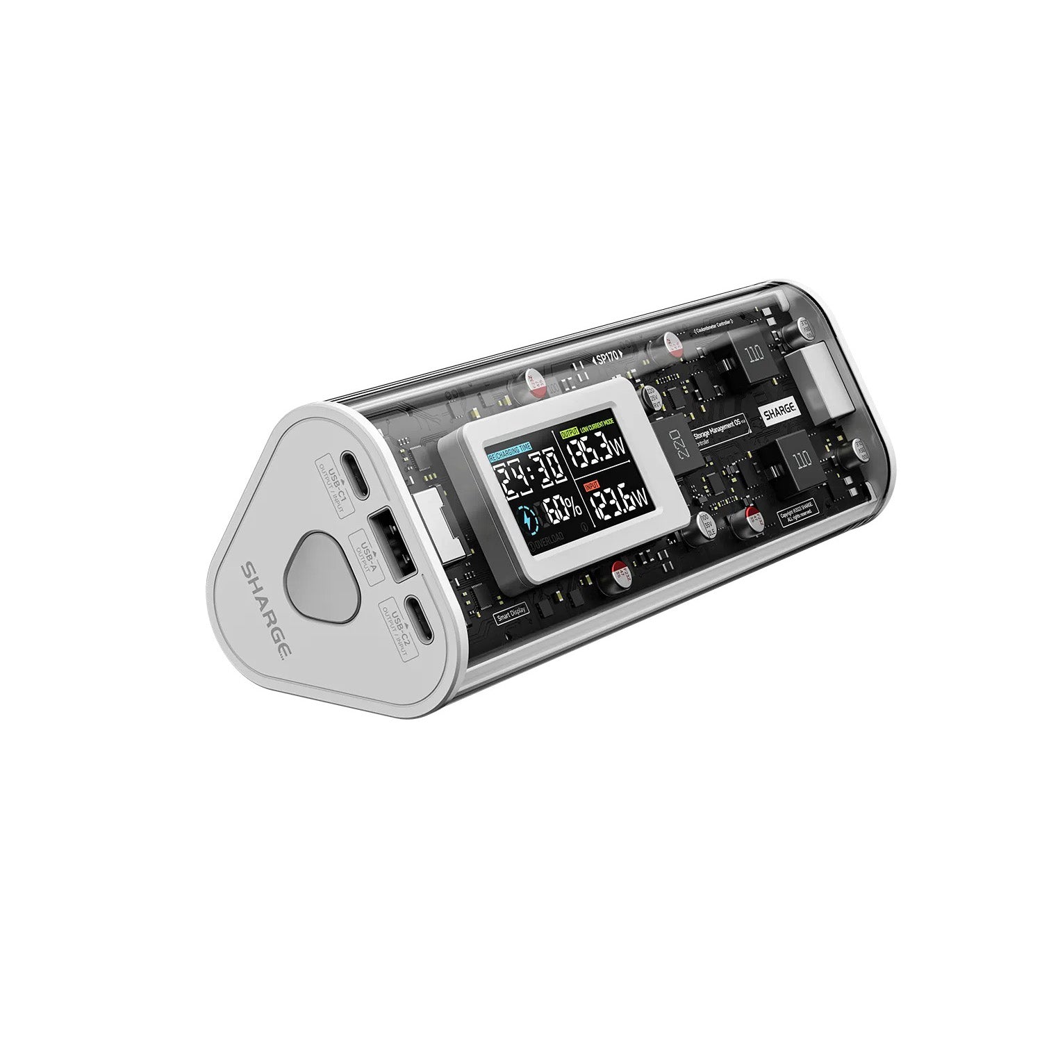 Batterie externe Sharge 170 - 24 000 mAh - Blanche