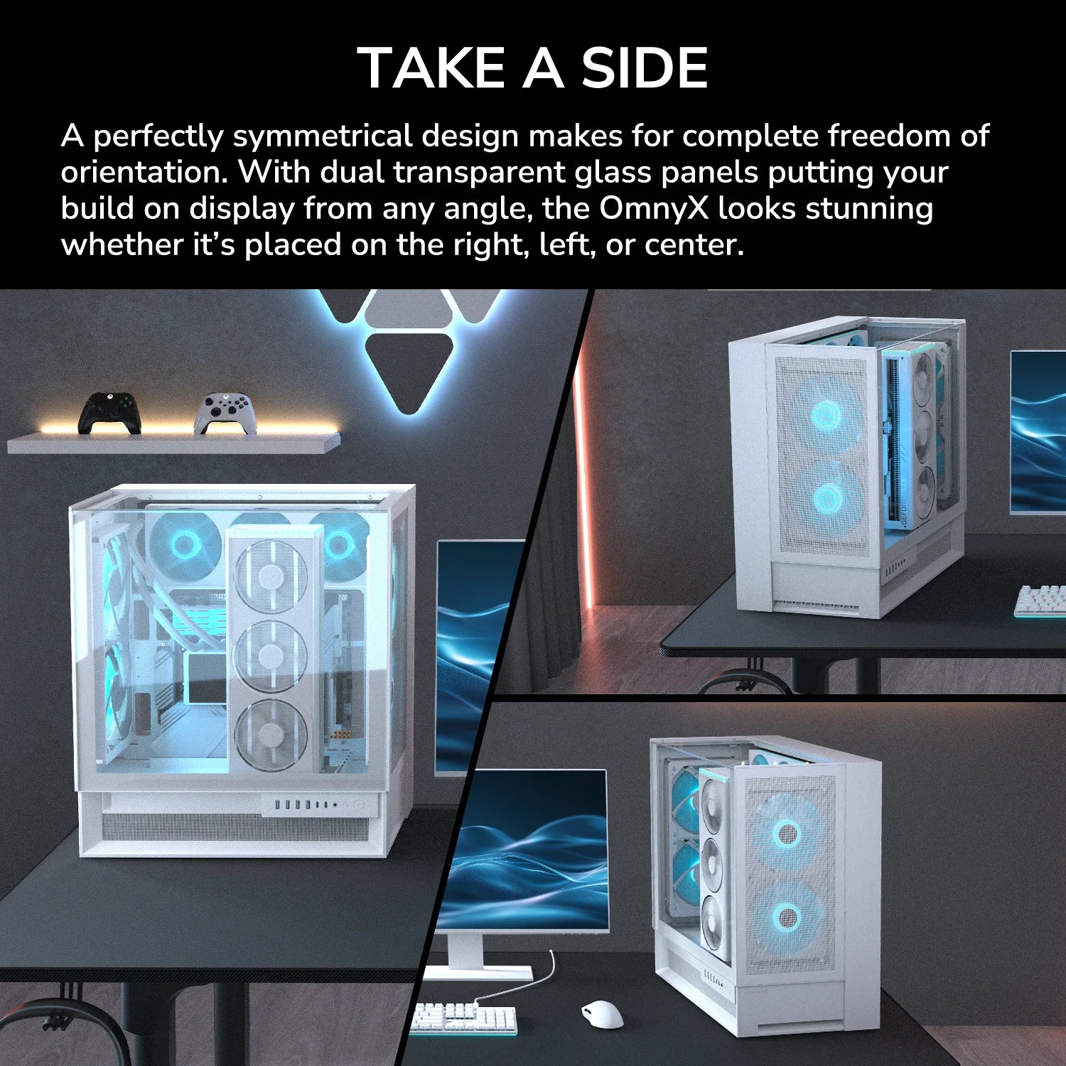 OmnyX - White - PC Case