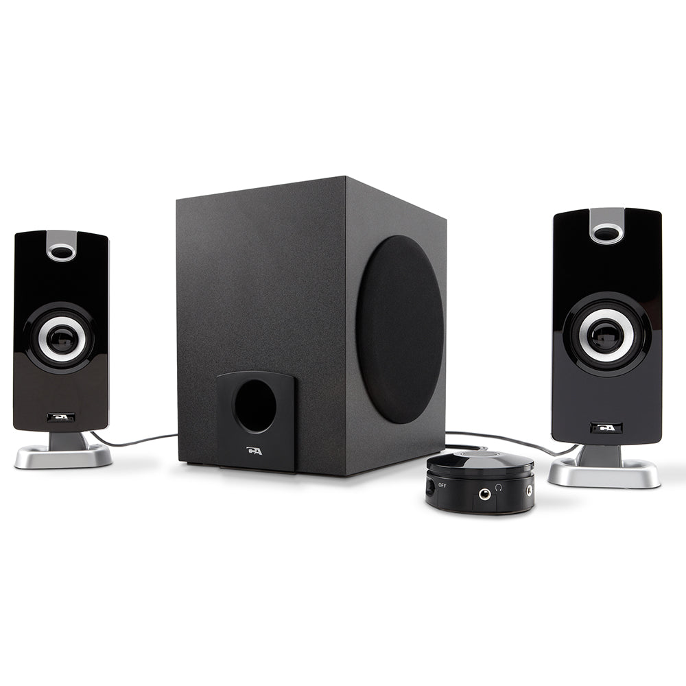 CA3090 3pc Subwoofer System - BK, 18W