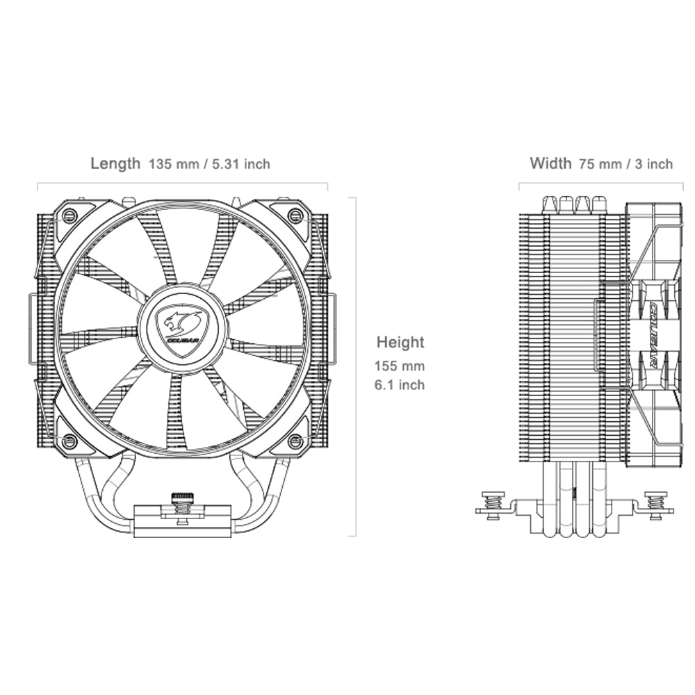 Forza Essential 50 - Air Cooling