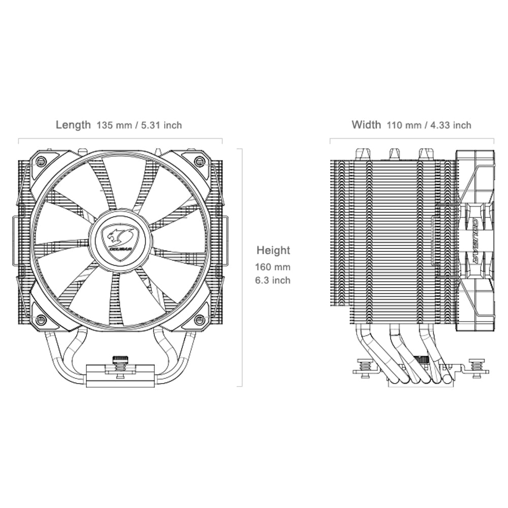 Forza Essential 85 - Air Cooling