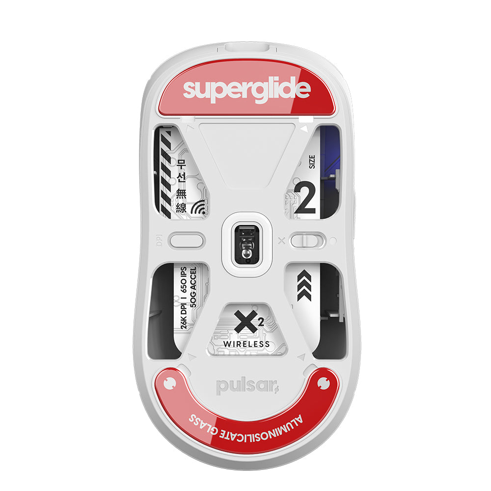 Superglide pour X2 sans fil rouge