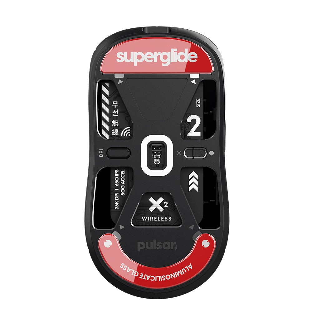 Superglide pour X2 sans fil rouge