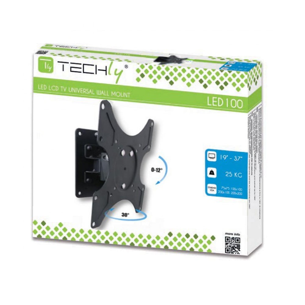 Support mural inclinable et pivotant pour téléviseur - 19 à 37 pouces