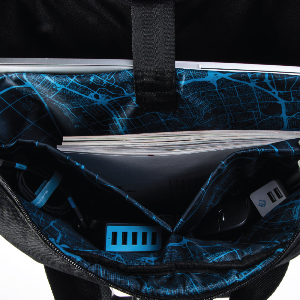 Mallette pour ordinateur portable Outlier - 18 pouces - Noir