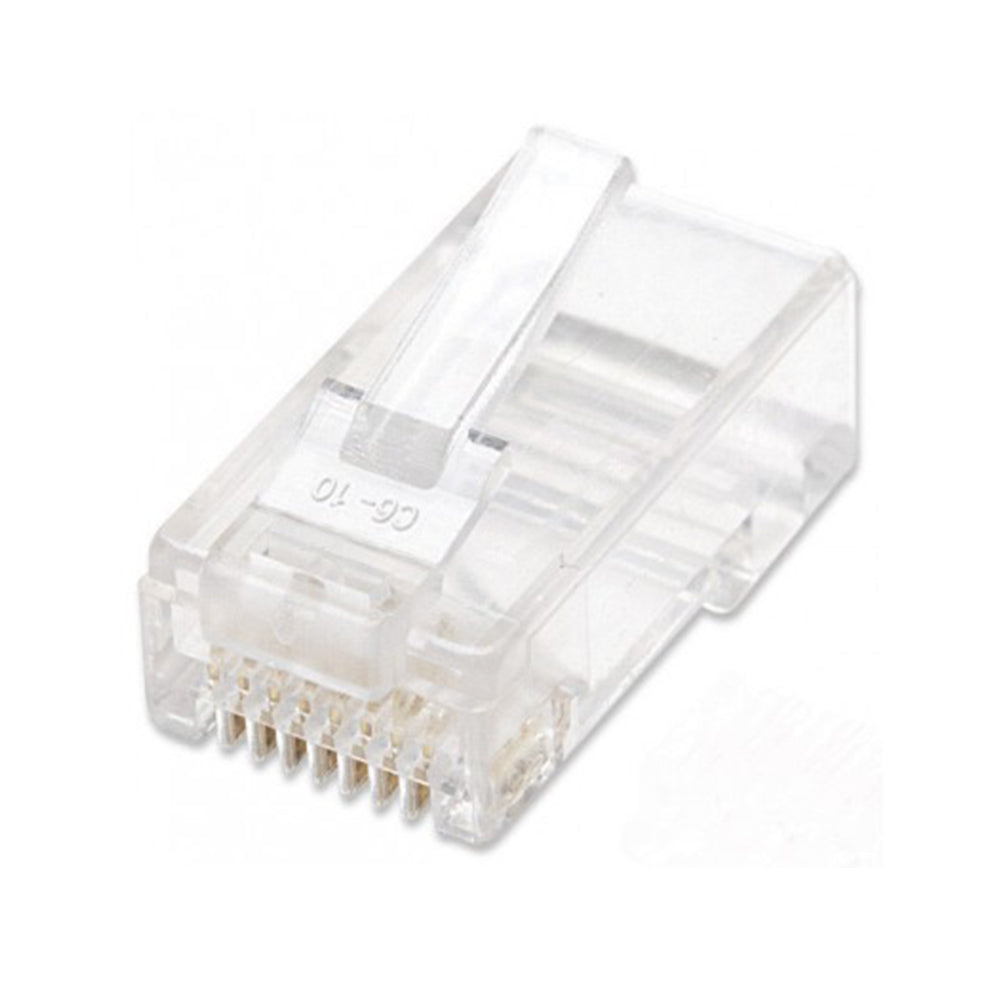 Fiches modulaires Cat6 RJ45 - 100 pk