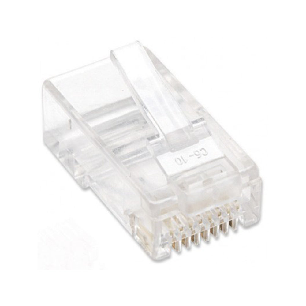 Fiches modulaires Cat6 RJ45 - 100 pk