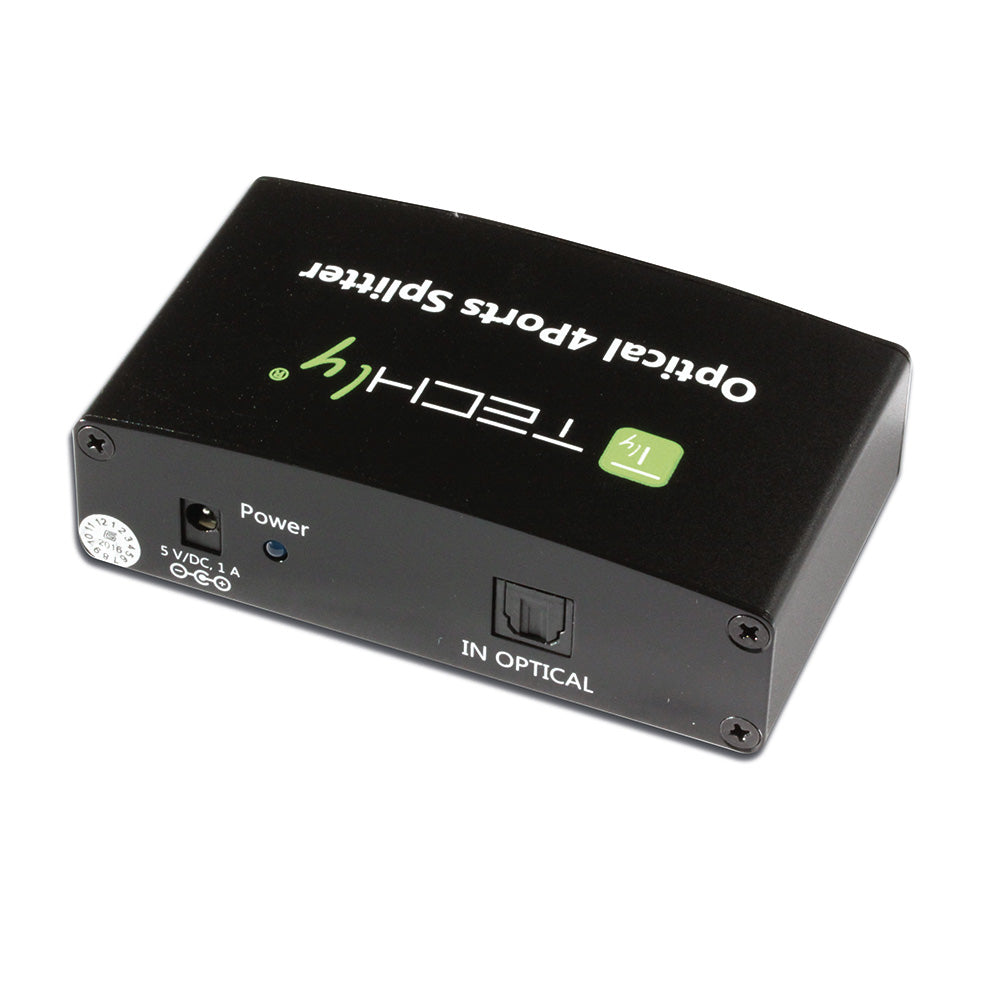 Répartiteur audio numérique 4 ports Toslink