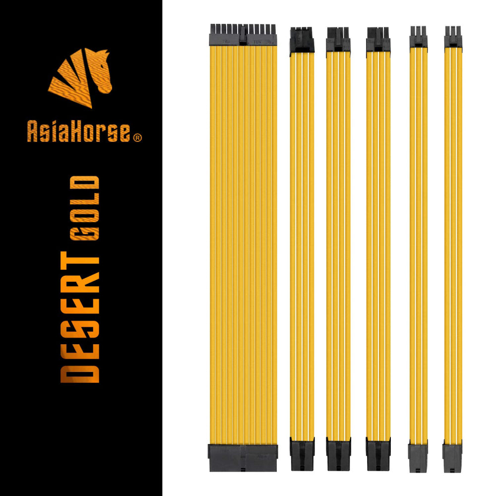 Kit d'extension de câble d'alimentation - Doré