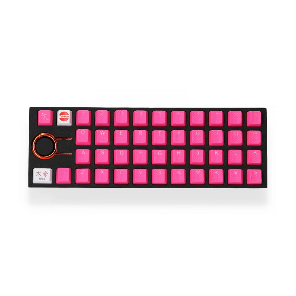 Rubber Keycaps set - Pink - 42 pcs