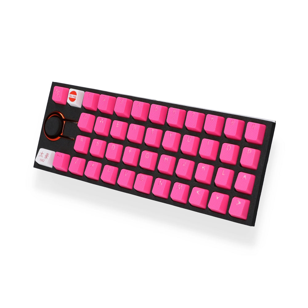 Rubber Keycaps set - Pink - 42 pcs