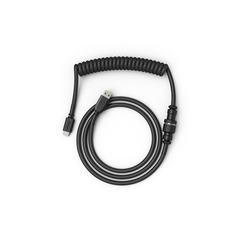 Glorious USB-C Coiled Cable - Phantom