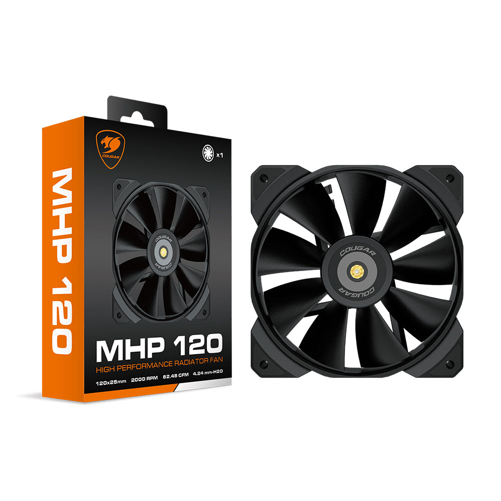 Ventilateur de refroidissement MHP 120 - 1 pièce, noir