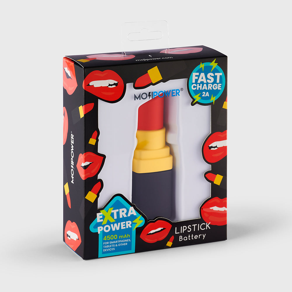 Moji Power Bank 4500 MAH - Lipstick