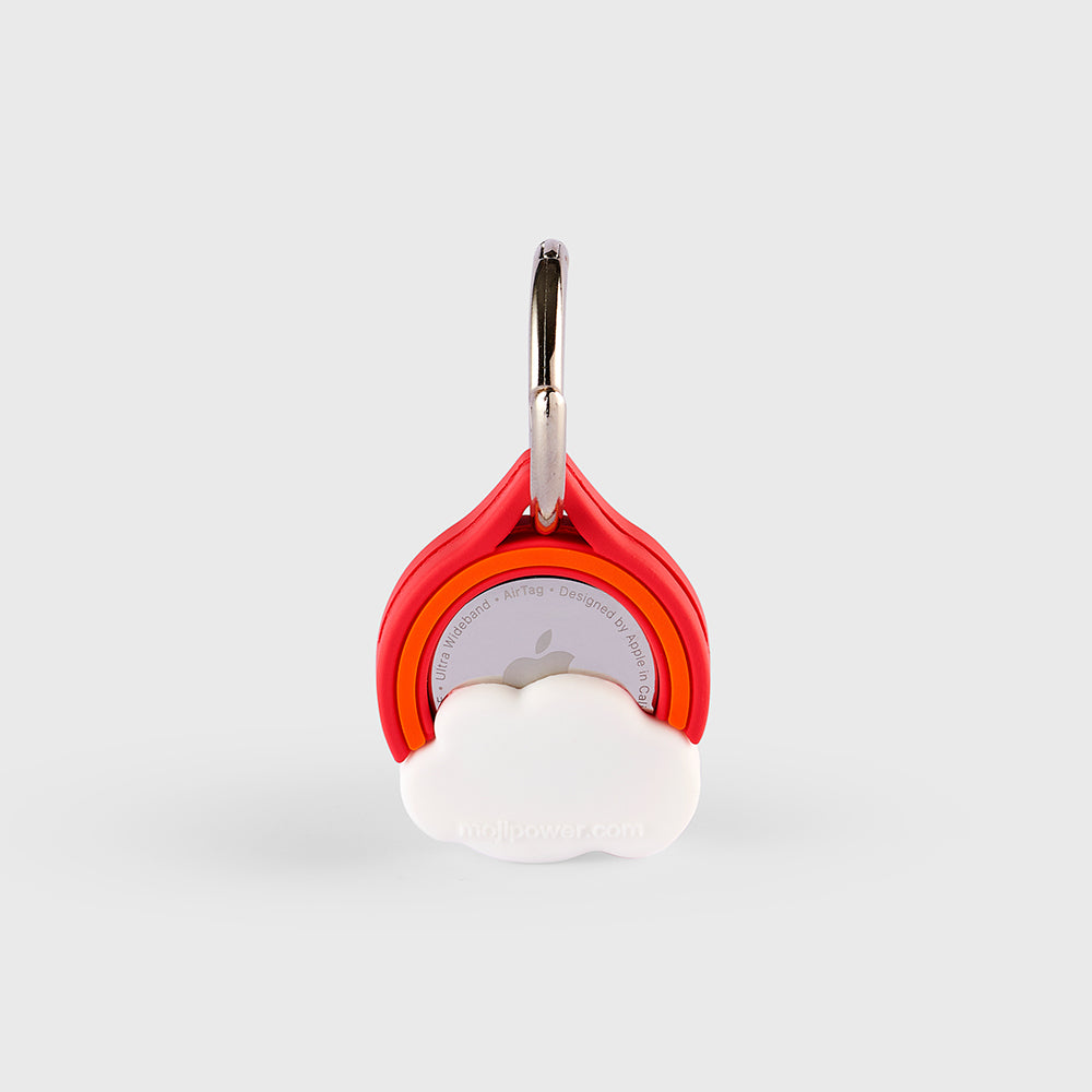 Étui AirTag MojiPower - Arc-en-ciel