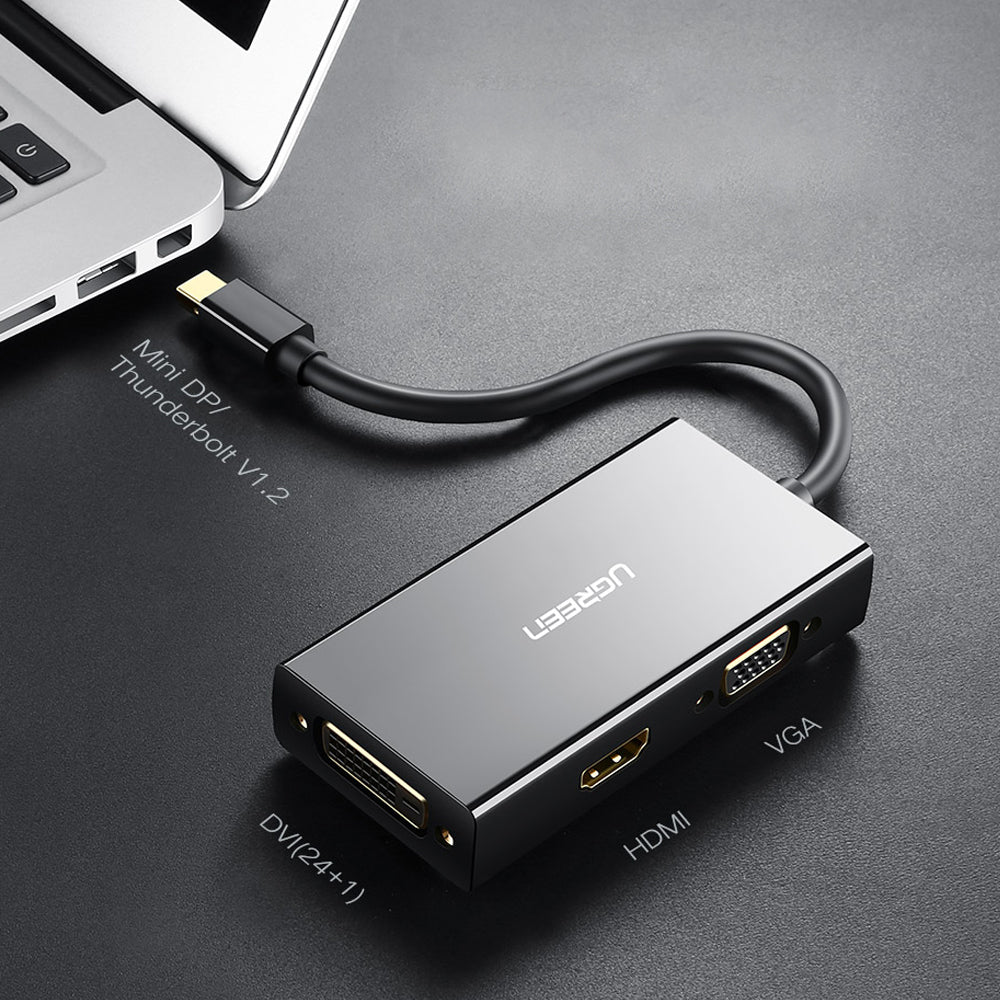 Mini DP to HDMI/DVI/VGA Adapter