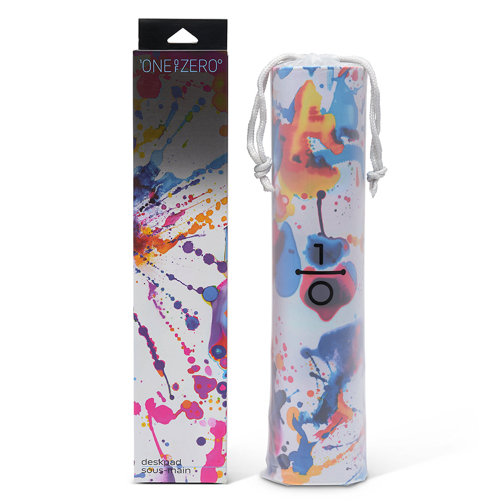 Sous-main en tissu - Éclaboussures - Happy Accident