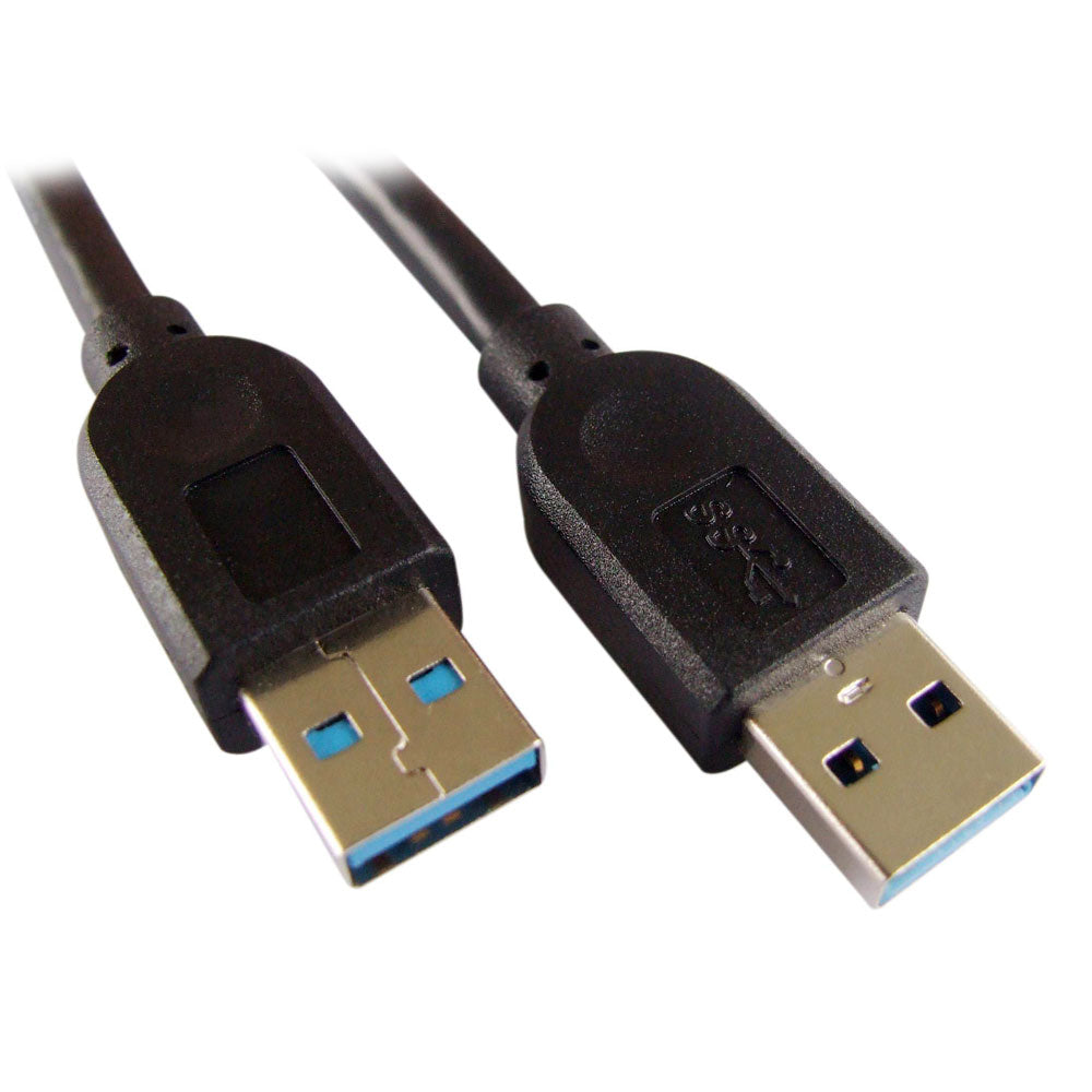 Câble USB 3.0 AA - MM, noir, 10 pieds