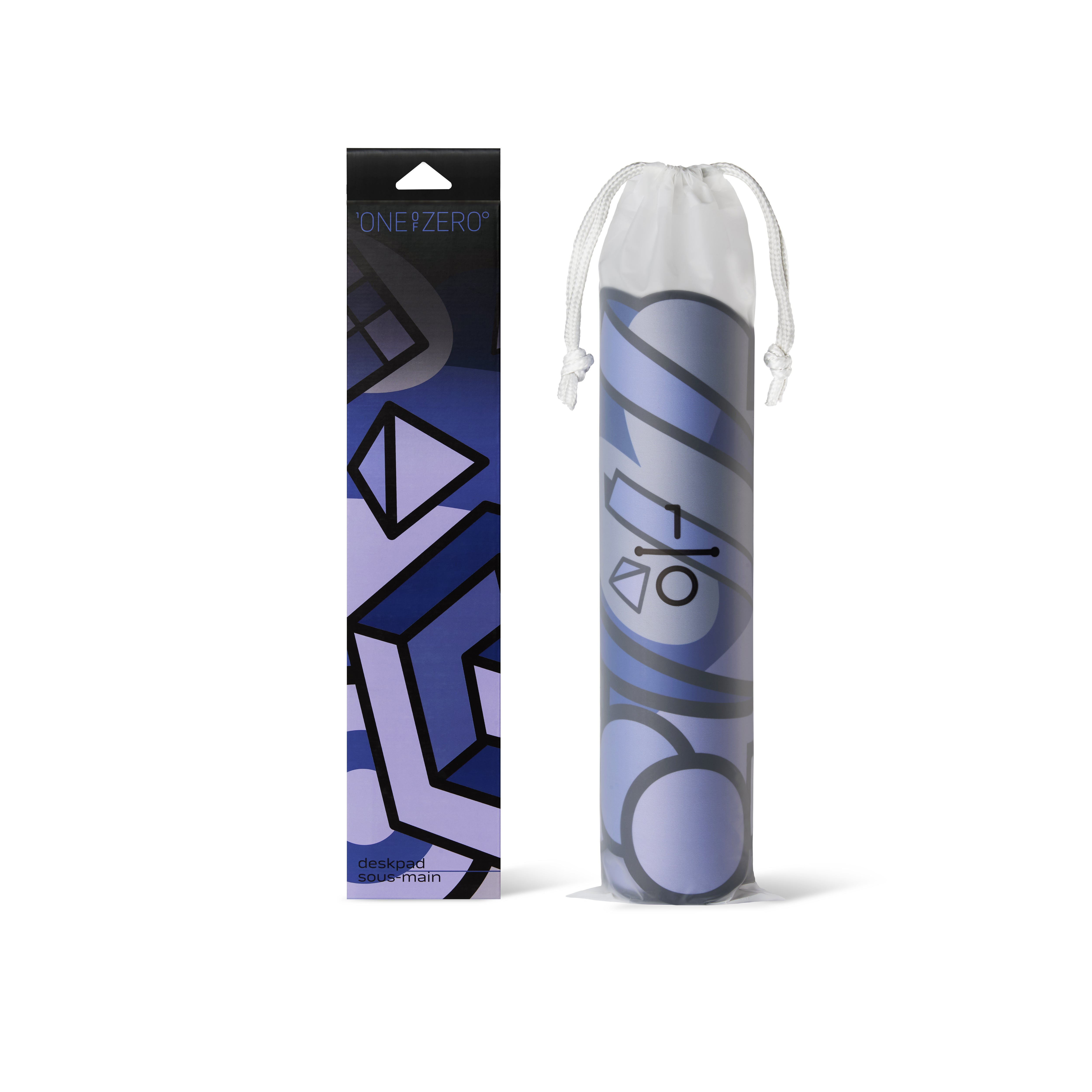 Sous-main en tissu - Rétrograde - Foncé