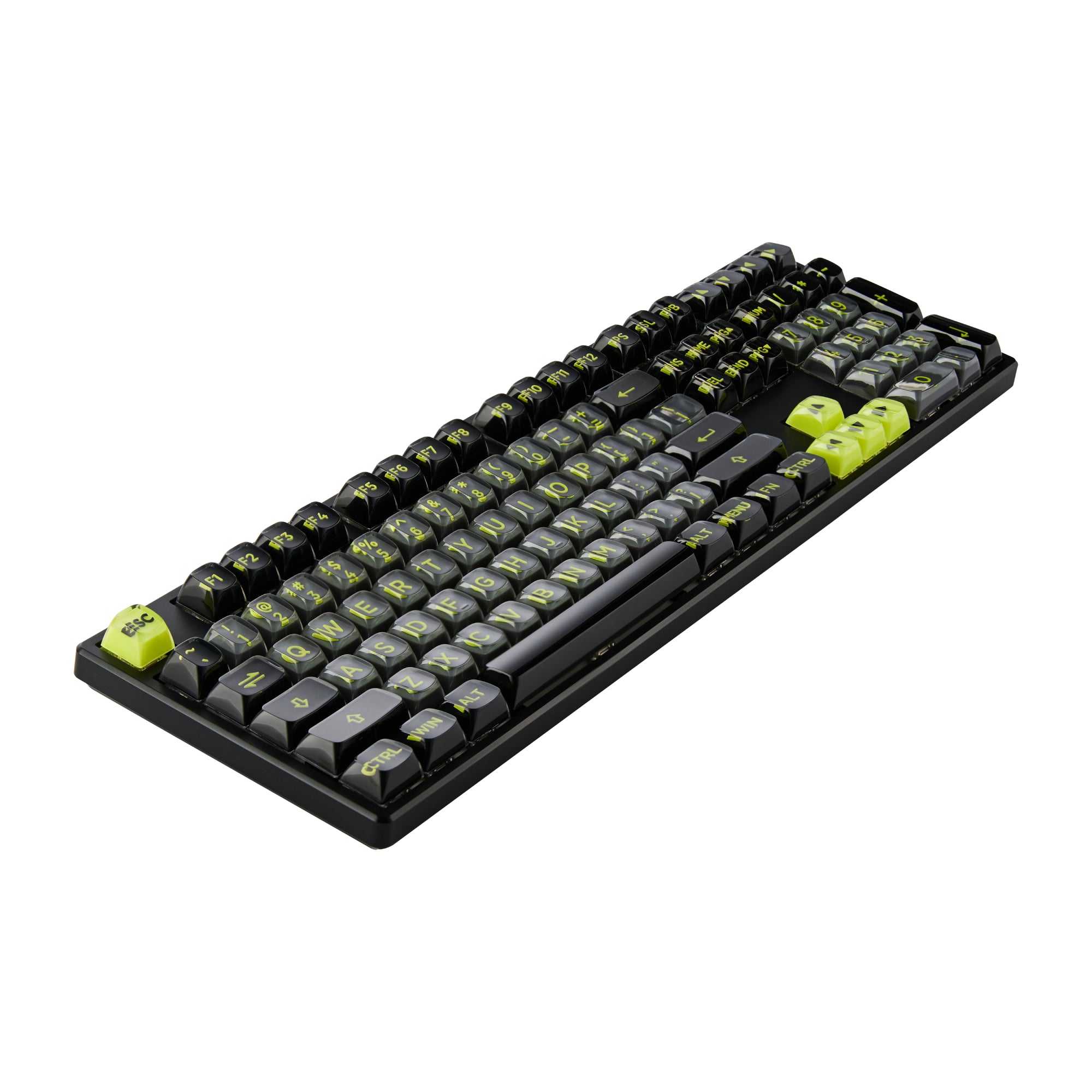 3D Polycarbonate Keycaps - ACID REWIND