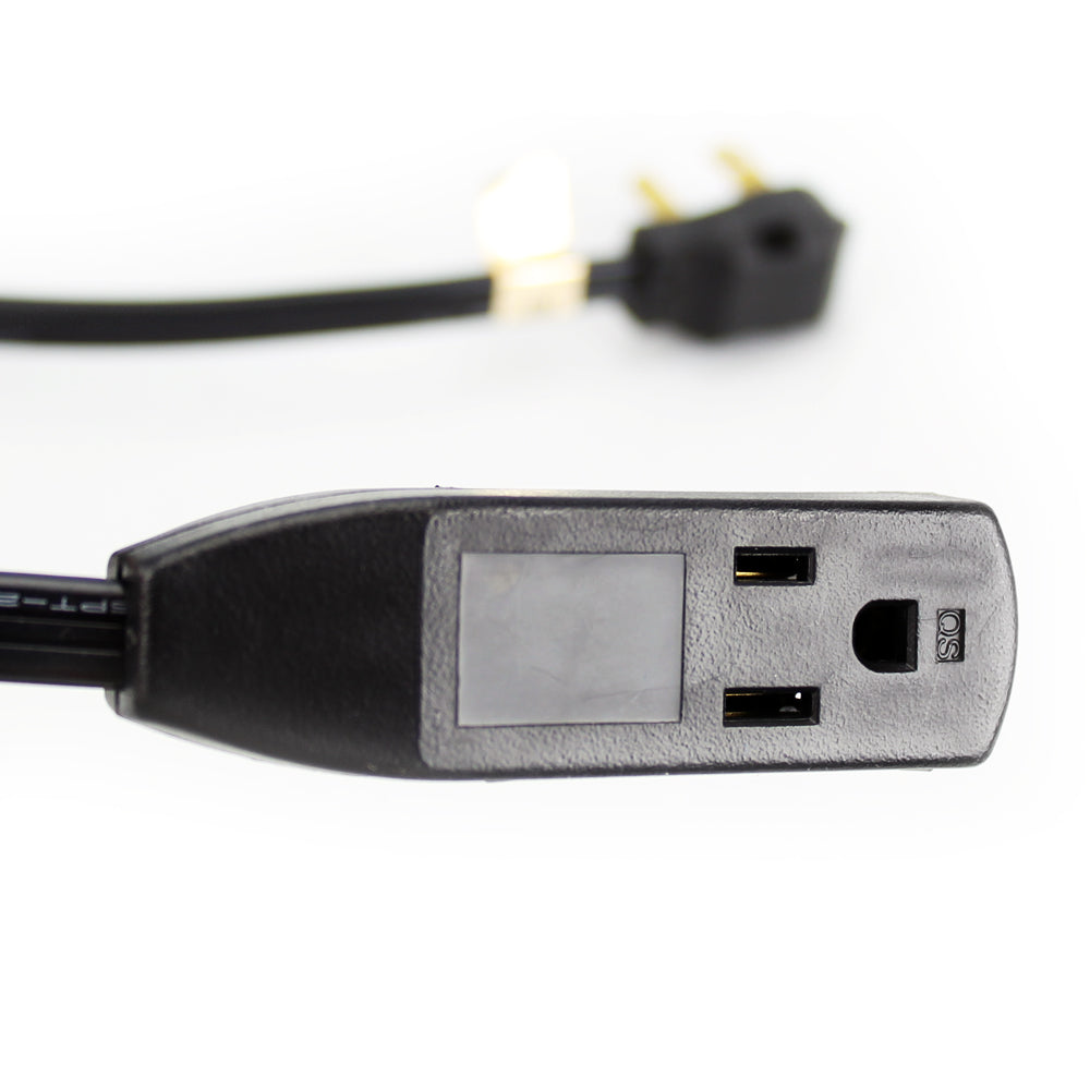 Rallonge à 3 prises et 3 broches, 15 pieds