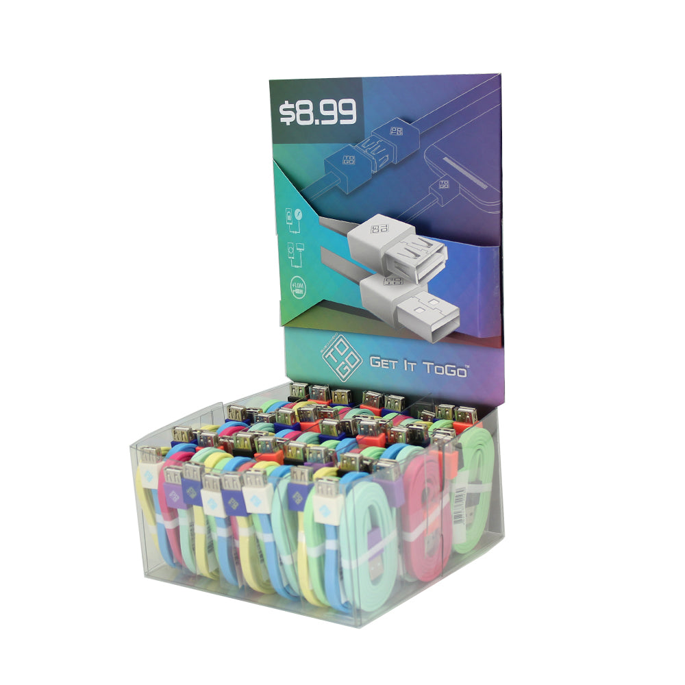 Câble d'extension USB 2.0, PDQ (48 pièces)