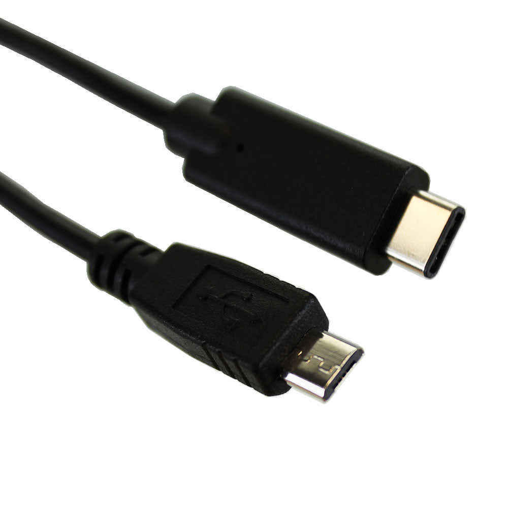 USB 2.0 C mâle vers micro 5 broches mâle, 3 pieds
