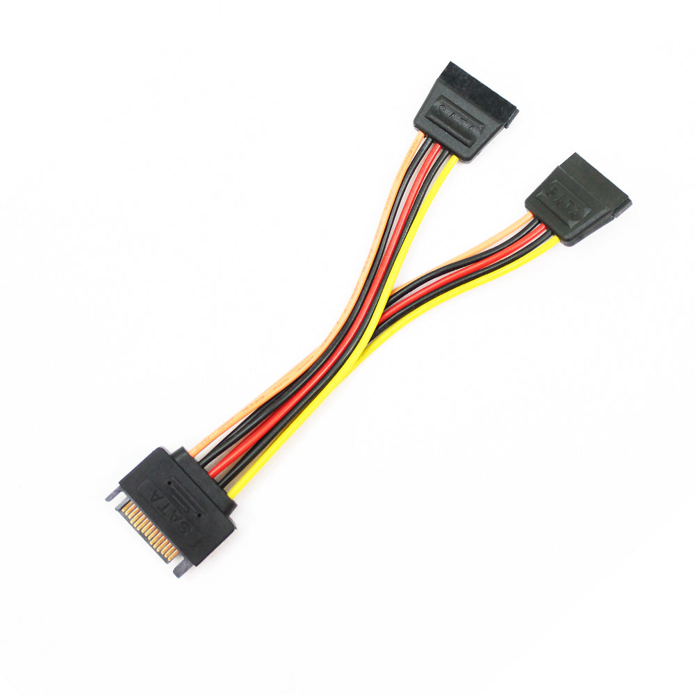 SATA Y Splitter Cable - 6in