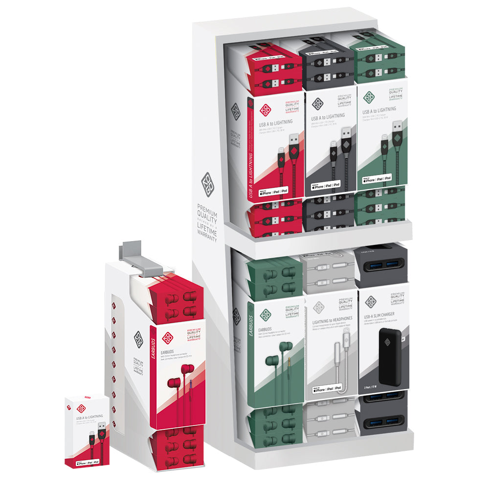 Câble USB AC 2 m, pack de recharge 5 pièces - WH