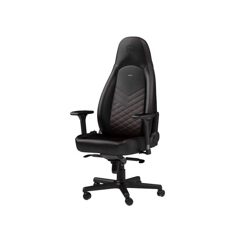 ICON Gaming Chair - black/red - PU Leather
