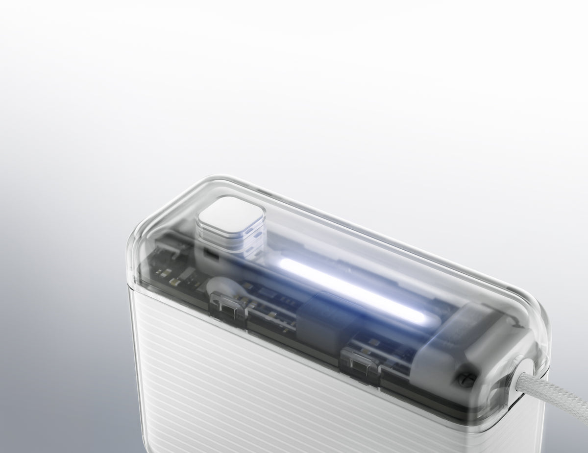 Flow go - Batterie externe 10000mAh - Blanc