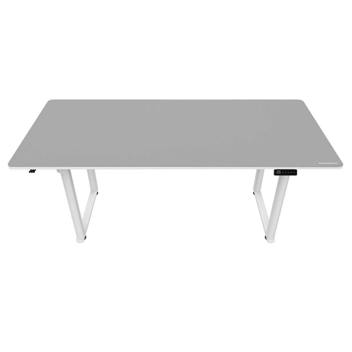E-Grav 180 White - Height Adjustable Gaming Desk
