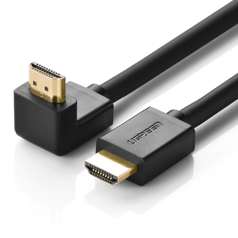 HDMI Male To Male Right Angle 90 Degree Cable 2M